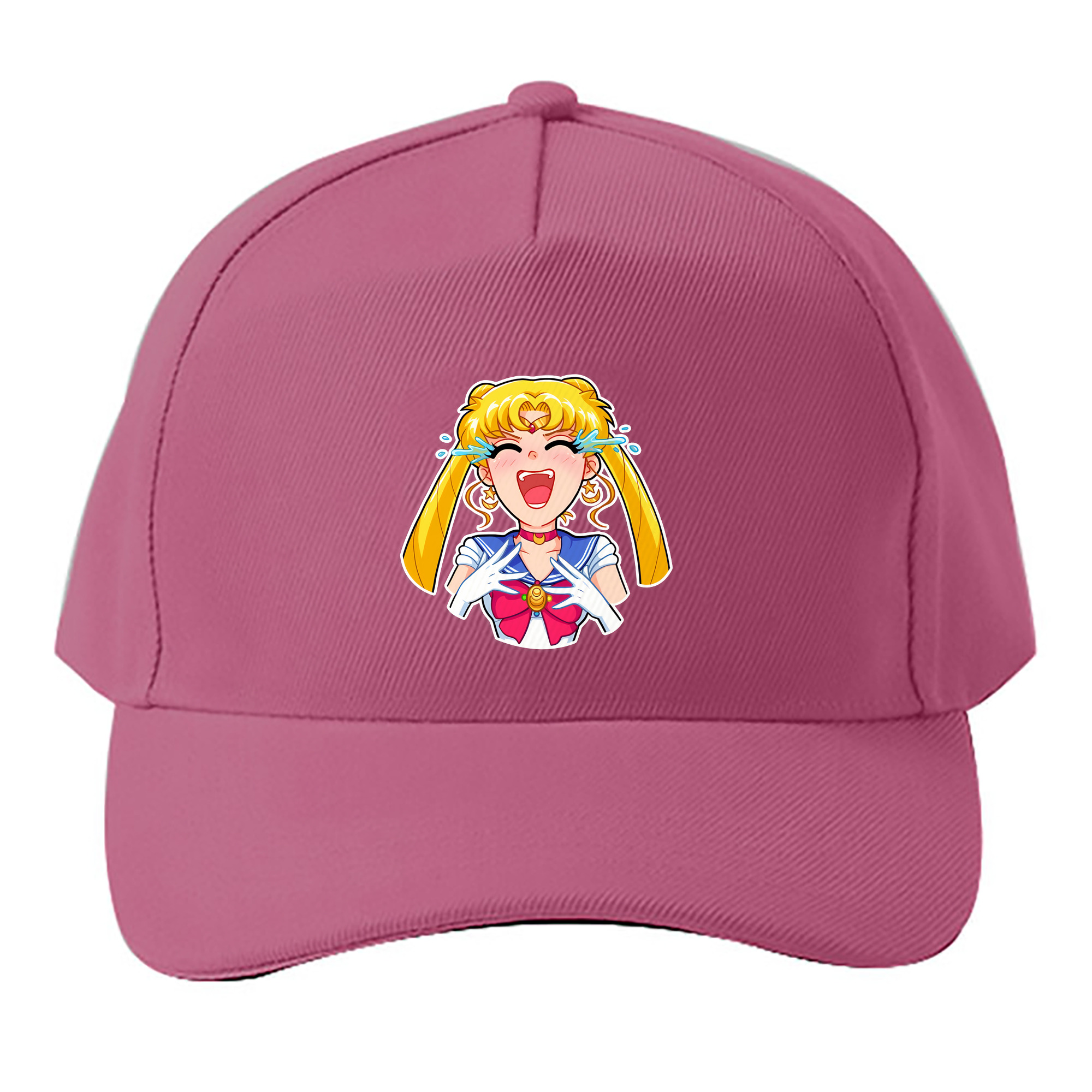 （画像用） 美少女戦士セーラームーン 月野 うさぎ つきの うさぎ Sailor Moon Tsukino Usagi ベースボールキャップ 綿100％ 男女兼用 帽子 スポーツ